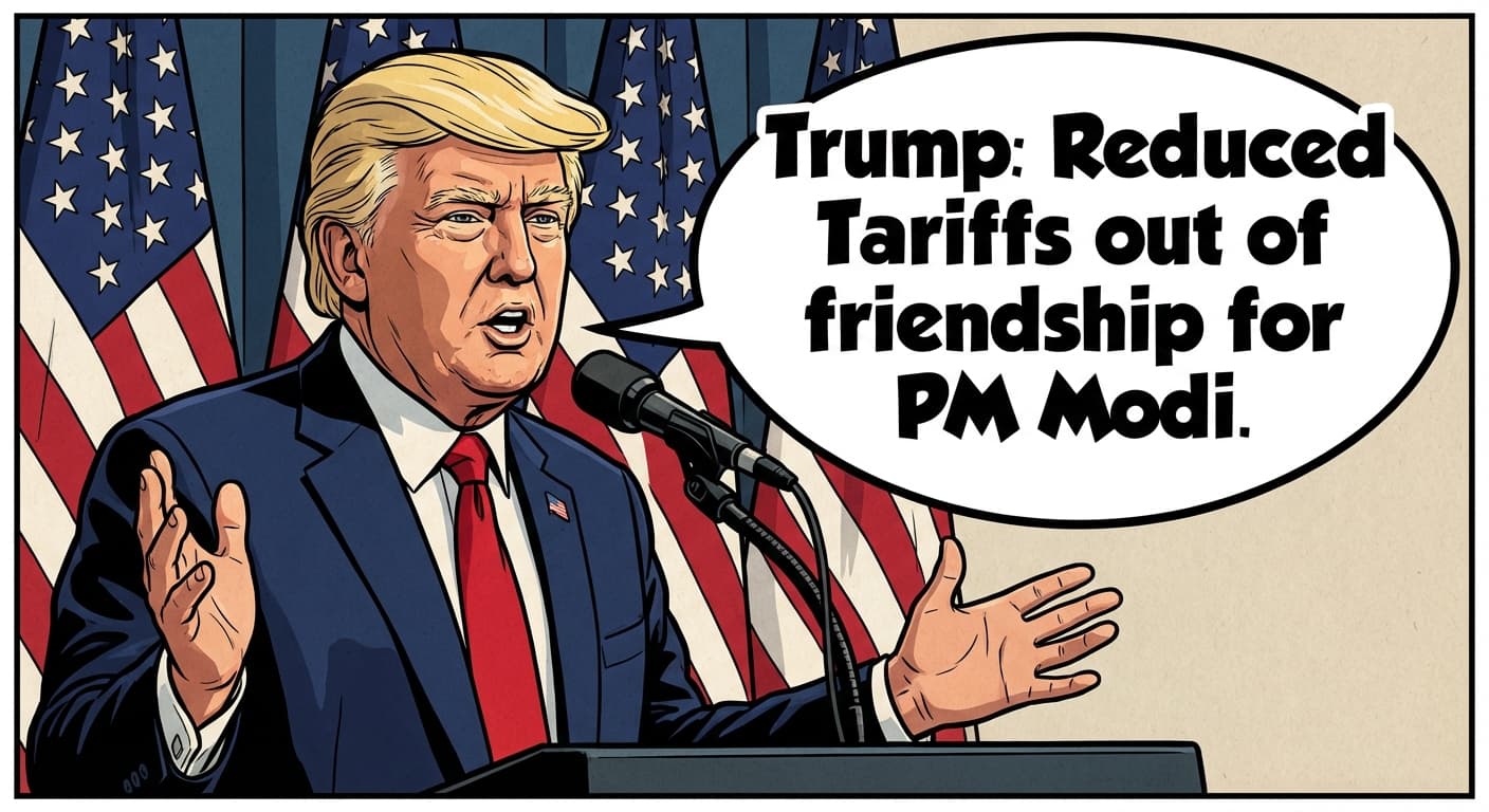 Trump announces trade deal with India Highlights: Trump cuts tariffs on Indian imports to 18% after call with PM Modi